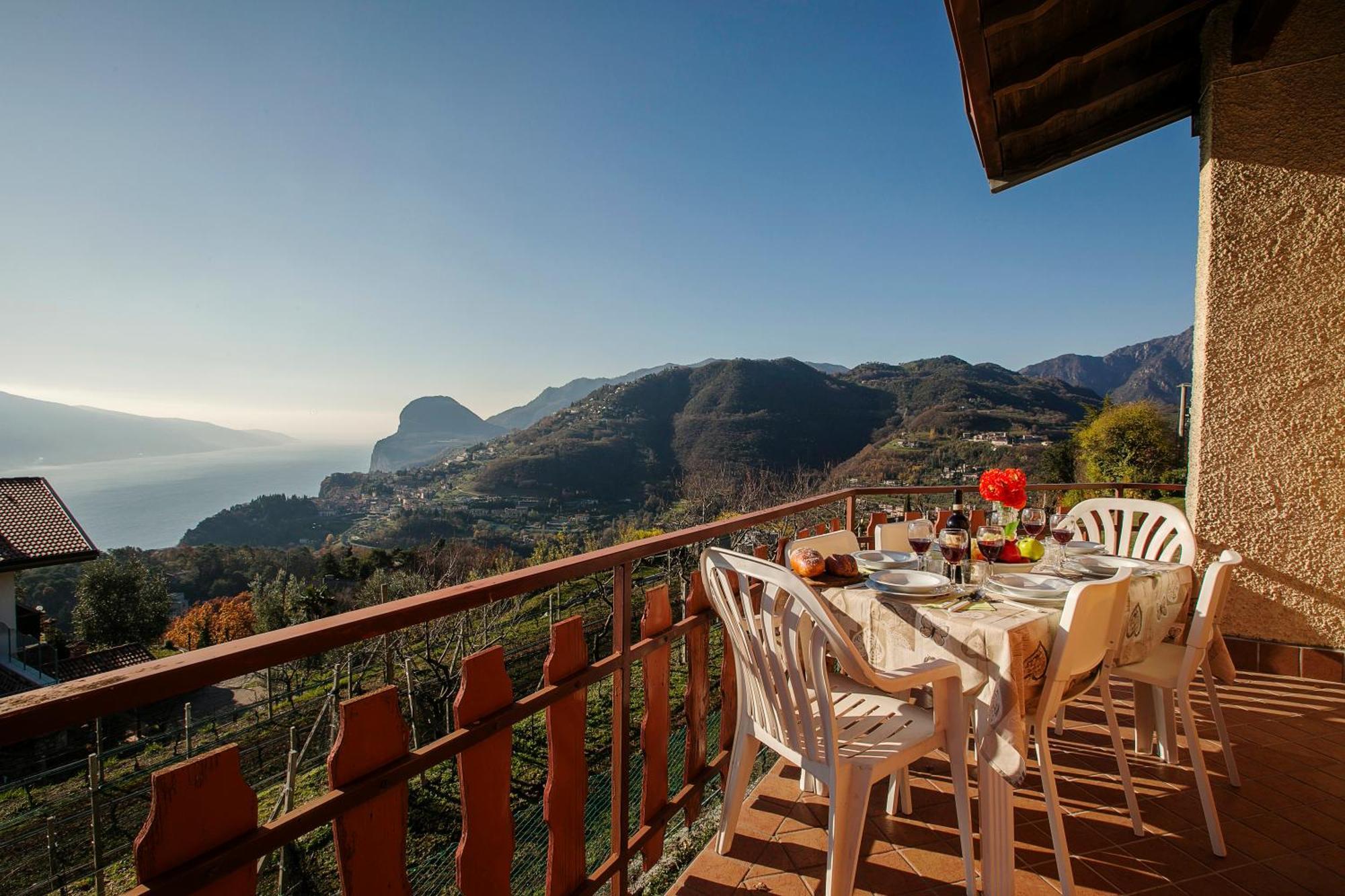 Appartamento Balcone Panoramico sul Garda Tremosine Esterno foto
